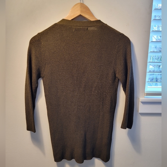 Mango MNG Basics V Neck Sweater US XS - Picture 2 of 11